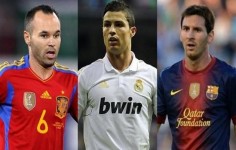 Messi, Ronaldo i Iniesta ostali u utrci za Zlatnu loptu