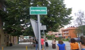 Sapna: Postavljene table sa nazivima ulica (FOTO)