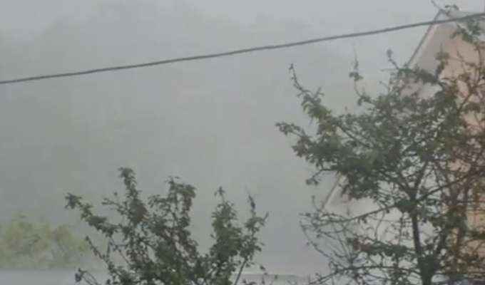 Nevrijeme u Sapni (VIDEO)
