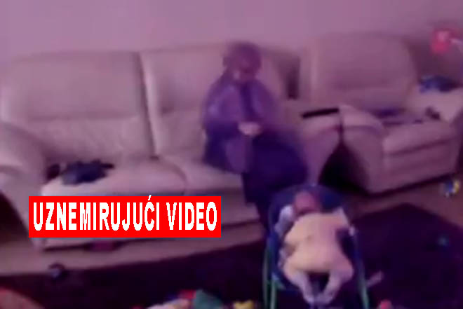 Roditelji snimili dadilju kako zlostavlja njihovo dijete (VIDEO)
