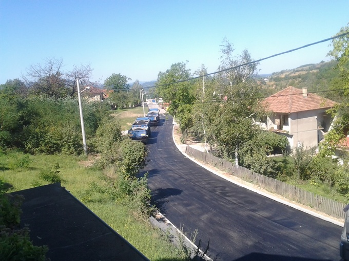 Asfaltirana dionica puta kroz Teočak (FOTO)