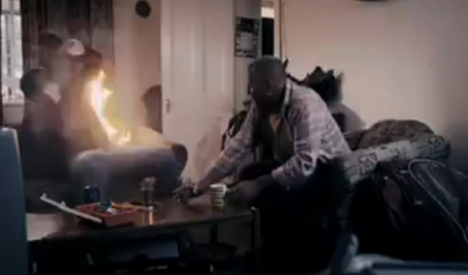Spontano se zapalio i gorio iznutra prema vani (VIDEO)