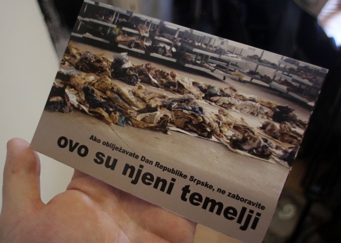 Udruženja žrtava poslalo razglednicu: Ovo su temelji Republike Srpske