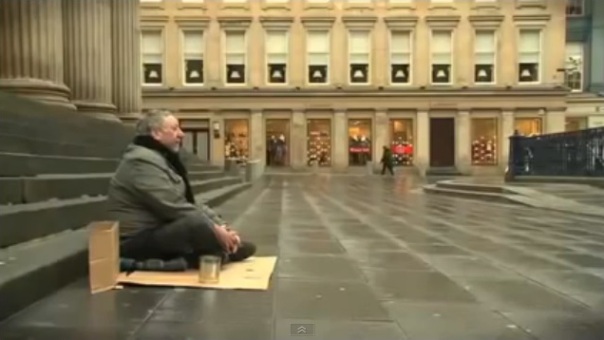 Rečenica koja je slijepom prosjaku promijenila dan…(VIDEO)