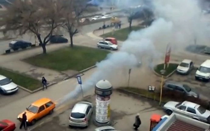 Video iz Tuzle: Ovako izgleda kad se ulje zapali u motoru?!
