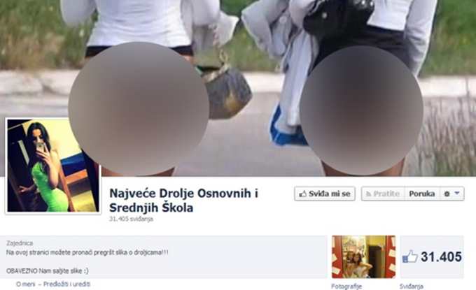 Administrator pedofilske stranice dolazi iz Srbije i tvrdi: Same su krive što slike stavljaju na Facebook!