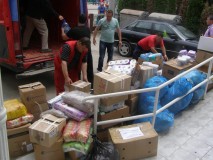 U Dom zdravlja Sapna, nakon katastofe koja je pogodila Općinu, danas stigla prva humanitarna pomoć (FOTO)