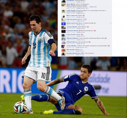 Lionel Messi objavio fotografiju s Bešićem, bh. navijači “zatrpali” status komentarima