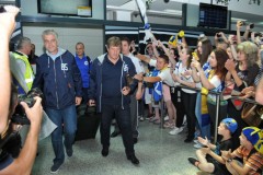 Zmajevi stigli na aerodrom u Sarajevu, navijači ih pozdravili aplauzom
