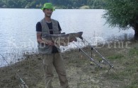 Kapitalci na jezeru Sniježnica: Aidin Hasanović upecao amura teškog 15 kilograma